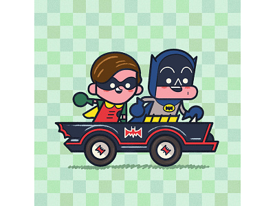 Speedy Batmobile andrew kolb batman 66 batmobile illustration kolbisneat planet pulp speedy speedsters