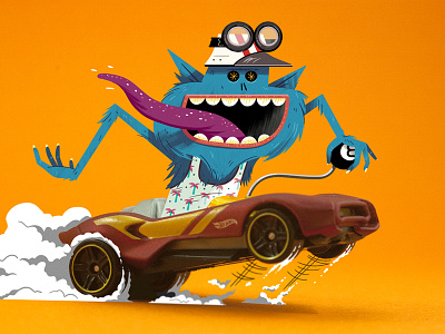 Leadin' The Way 2 andrew kolb hot wheels illustration kolbisneat mattel photography