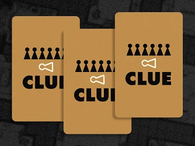 Clue Backs andrew kolb board game clue cluedo illustration kolbisneat limited palette personal project