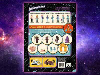 Galaxy Quest Poster Variant andrew kolb galaxy quest illustration kolbisneat mondo poster