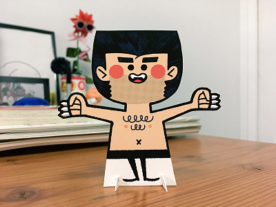 Logan Paper Doll