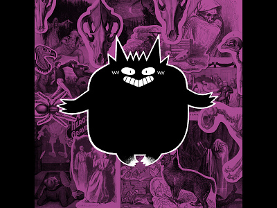 Gengar andrew kolb collage gengar ghost pokemon illustration kolbisneat pokemon