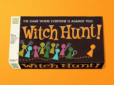 Witch Hunt! andrew kolb board game editorial editorial illustration illustration kolbisneat new york times op-ed