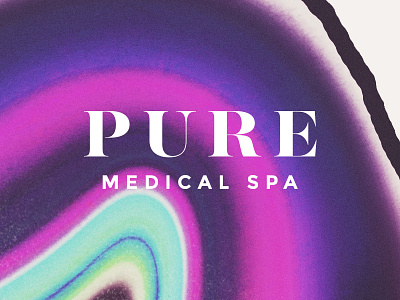 Pure Medical Logo branding identity logo
