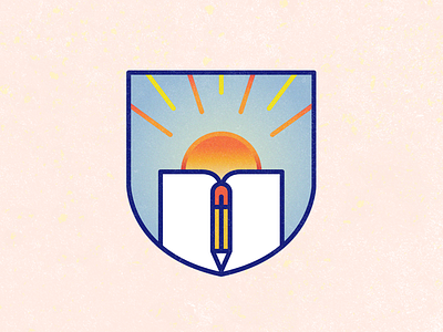 ⛪️ + 📚 + ✨ branding identity logo