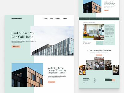 Apartments Landing Page