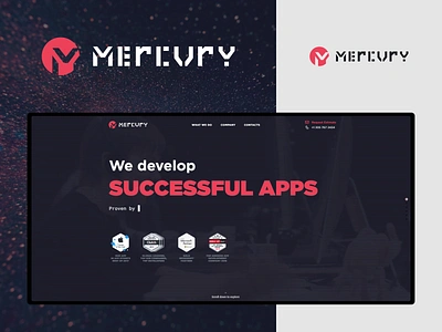 Mercury Logo Design Contest branding contest debut design logo mercury