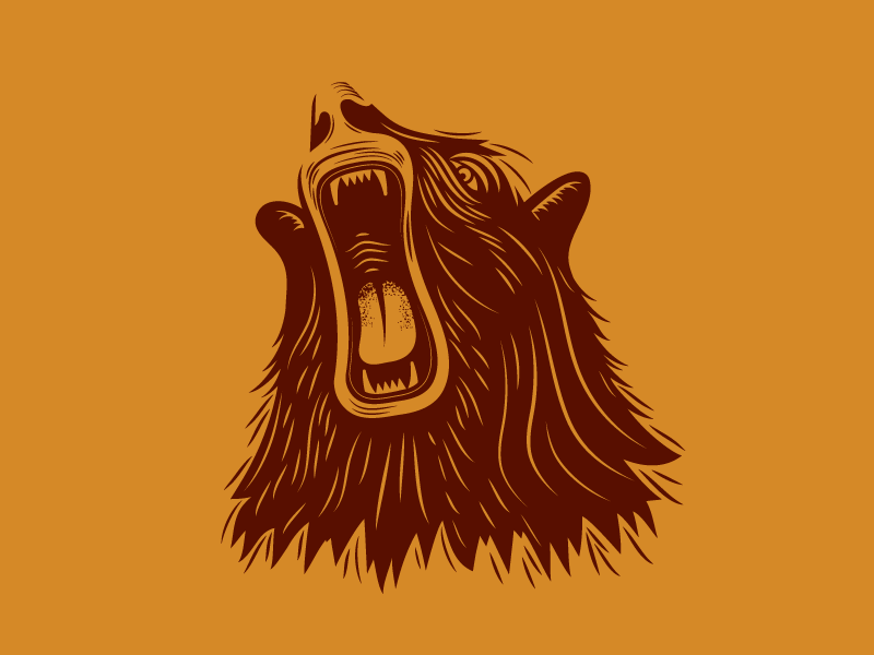 Dead Bears bear illustration