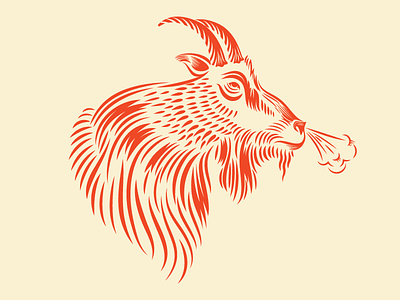 Old Goat alaska illustrations print