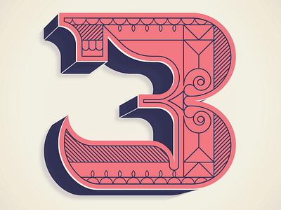 TYPE FIGHT! fight numbers type typography