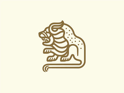 New Day illustration lion lion logo logo mark