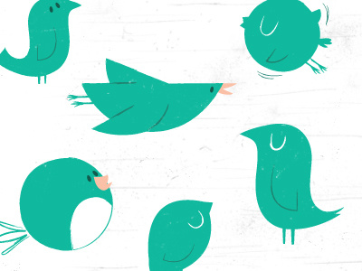 Social Birds birds button dove feather fly icon pigeon social talk tweet twitter wings