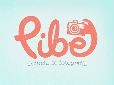 Pibe camera class click logo photo photography retro school shot vintage