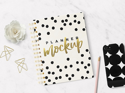 Planner / Agenda Mockup