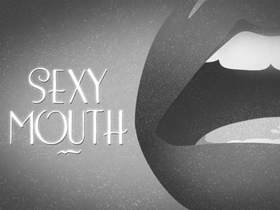 Sexy Mouth Vector