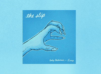 The Slip album art hand illustration single