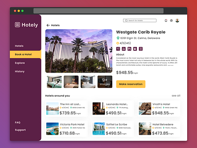 Hotel Booking Web App