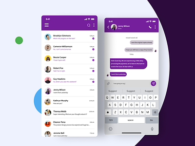 Direct Messaging App 3d animation app design dm graphic design logo minimal ui ux