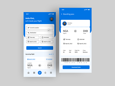 Boarding Pass Design