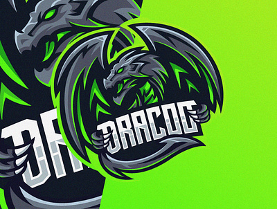 Draco dragon esport gaming graphicdesign logo logoanimal logotype team