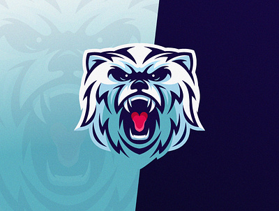 Polar Bear bear branding design esport gaming gradient design graphicdesign logo logoanimal polar team vector