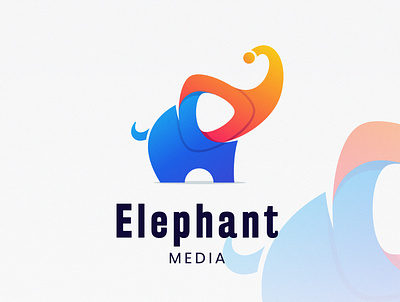 Elephant Play Media branding colorful design elephant graphicdesign illustration logo logoanimal logotype media play vector wild