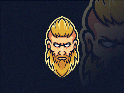 Man Beard barber barbershop beard branding design graphicdesign hairstylish illustration logo logotype man vector