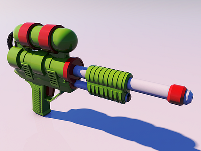 Squirt Gun 3dart 3dgraphics 3dmodel 3dmodelling 3drender c4d cinema 4d cinema 4d design render rendering squirtgun