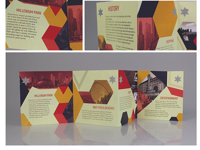 Chicago Brochure brochure design illustration print