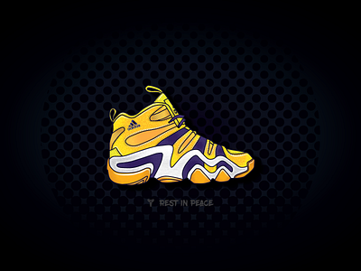 Adidas KB8 adidas adidas kb8 black mamba blackmamba digitalillustration digitalilustration illustraion kb8 kobe kobe bryant kobebryant laker legends lakers