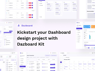 Dazboard UI Kit