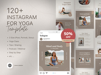 Yoga Instagram Template