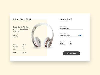 Ui Challenge 2 Credit Card Checkout