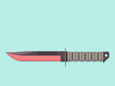 knife colors illustration illustrator vector