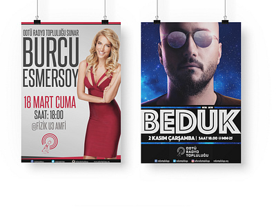 METU Radio Society - Event Posters