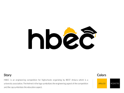BEST Ankara - HBEC Logo ankara best branding competition design engineering hbec highschool logo metu odtü