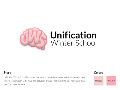Unification Winter School - Logo ankara best design illustration logo metu odtü