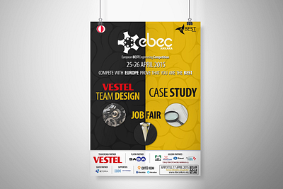 EBEC Ankara '15 Poster Design ankara best ebec metu odtü poster