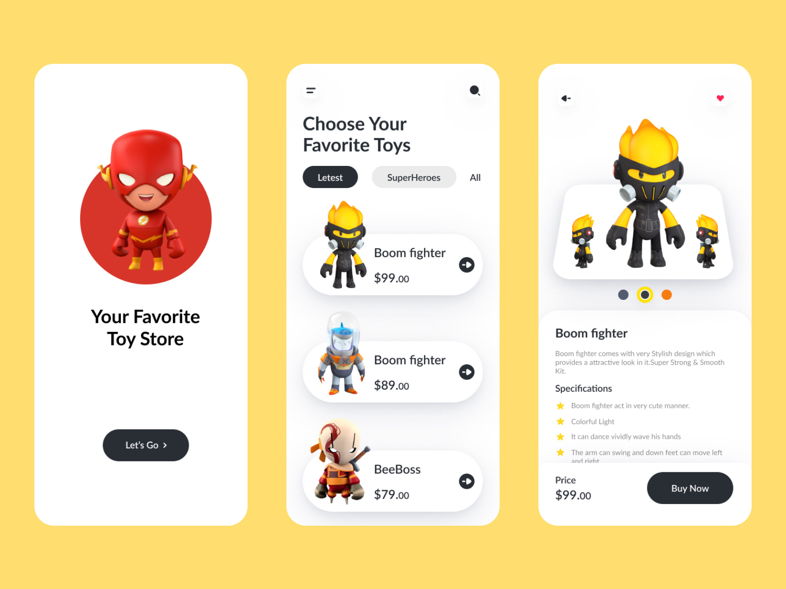 Toy store Mobile App UXUI Design by Zesan h. on Dribbble