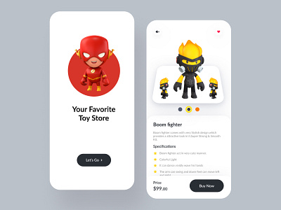 Gaming toys App - mobile app app app design game gameapp gaming ios minimalist mobile app mobile design mobile ui product design ui ux