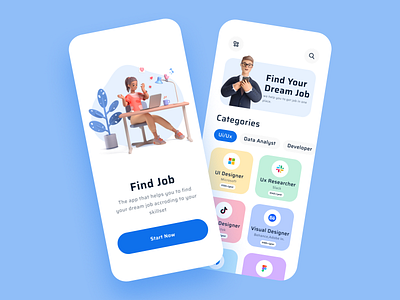 Job Finder Mobile App Exploration