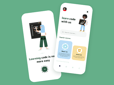 learning code Mobile App Exploration