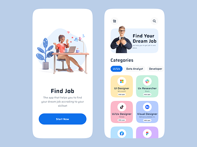 Job Search Platform Mobile App