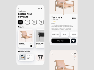 Furniture e-commerce App