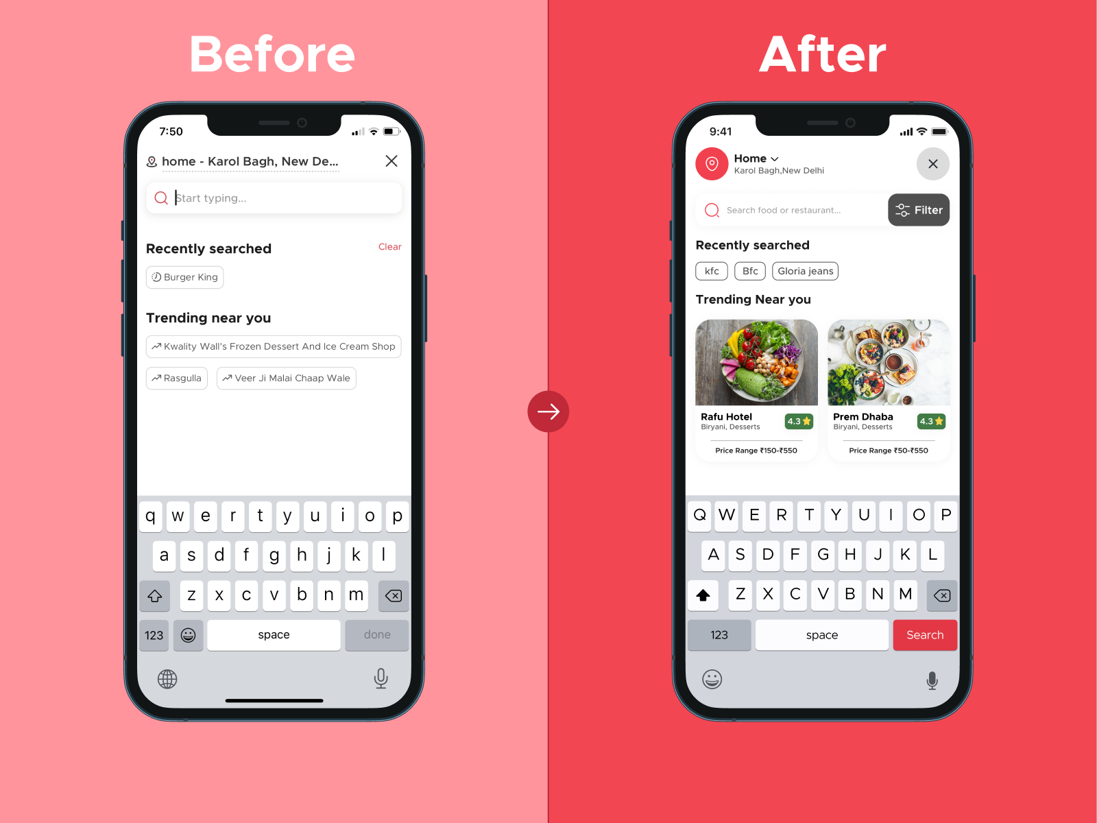 Zomato Food Delivery App Redesign By Zesan H. On Dribbble