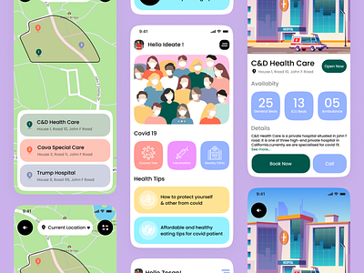 Covid19 App Design