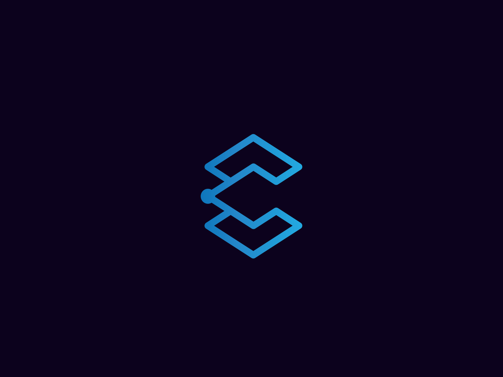 Elegant Minimal Elemental C Tech Shade Logo - TemplateMonster