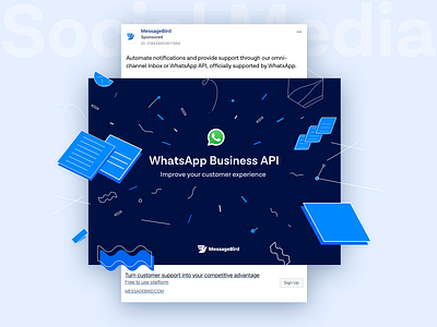 WhatsApp – Social Media ads api business marketing campaign messagebird social socialmedia whatsapp