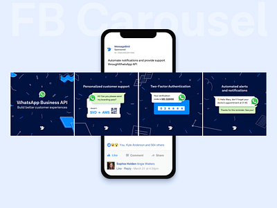 WhatsApp – FB Carousel