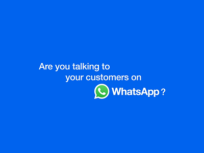 Talking to your customer on WhatsApp api chatbox customers illustration messagebird notifications telecommunication telecommunications whatsapp